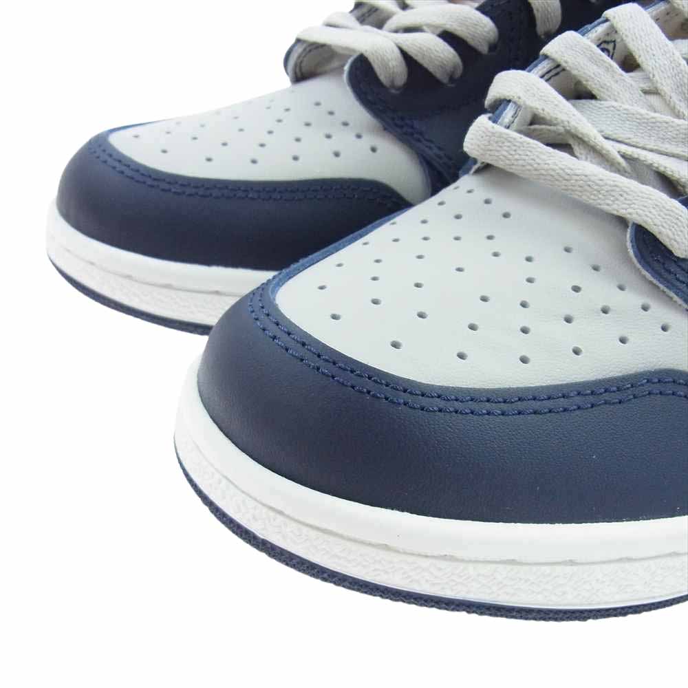 NIKE ナイキ BQ4422-400 AIR JORDAN 1 AJ1 HIGH RETRO SP 85 GEORGETOWN HOYAS エアジョーダン ジョージタウン ホヤス ハイカット スニーカー グレー系 ブルー系 27.5cm【極上美品】【中古】
