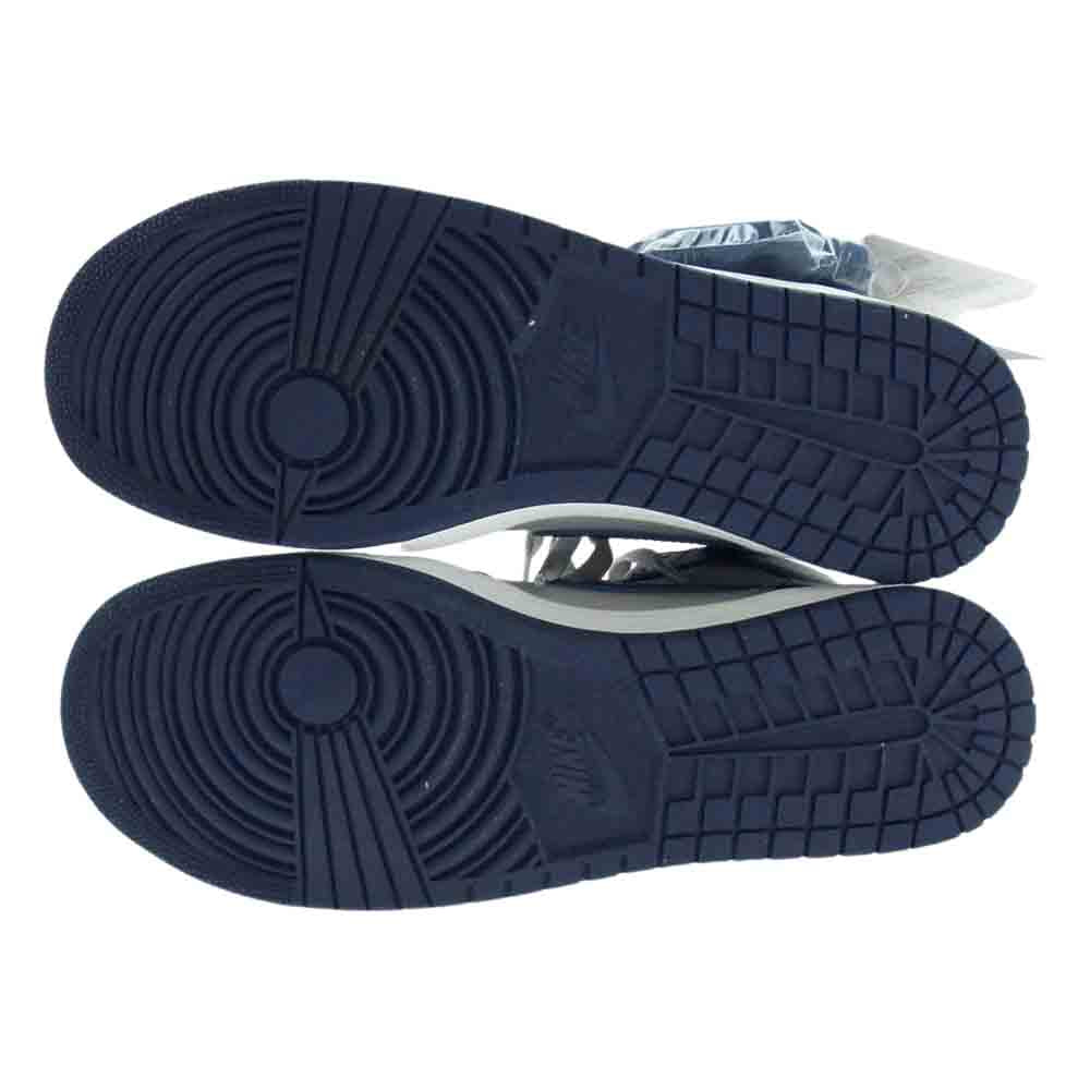 NIKE ナイキ BQ4422-400 AIR JORDAN 1 AJ1 HIGH RETRO SP 85 GEORGETOWN HOYAS エアジョーダン ジョージタウン ホヤス ハイカット スニーカー グレー系 ブルー系 27.5cm【極上美品】【中古】