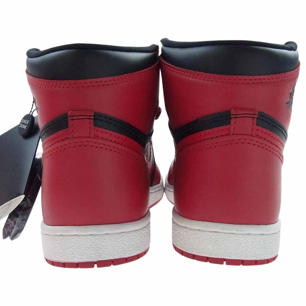 NIKE ナイキ BQ4422-600 AIR JORDAN 1 AJ1 HIGH 85 VARSITY RED エアジョーダン ハイカット スニーカー レッド系 ブラック系 27.5cm【新古品】【未使用】【中古】