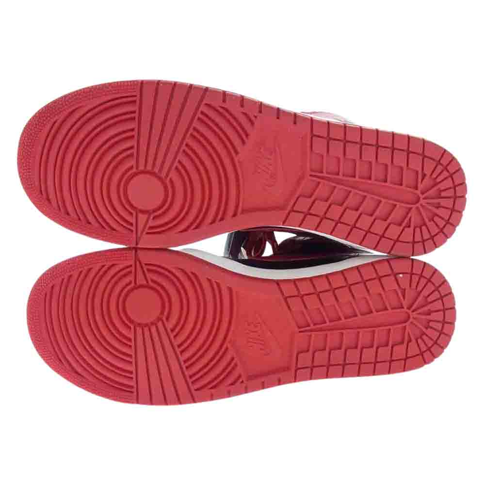NIKE ナイキ BQ4422-600 AIR JORDAN 1 AJ1 HIGH 85 VARSITY RED エアジョーダン ハイカット スニーカー レッド系 ブラック系 27.5cm【新古品】【未使用】【中古】