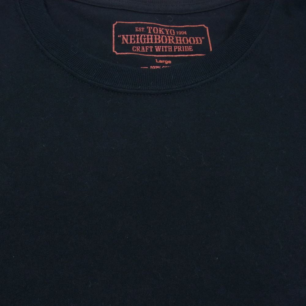 NEIGHBORHOOD ネイバーフッド VERTIGO / C-TEE. LS デビル Tシャツ カットソー 長袖 ブラック系 L【中古】