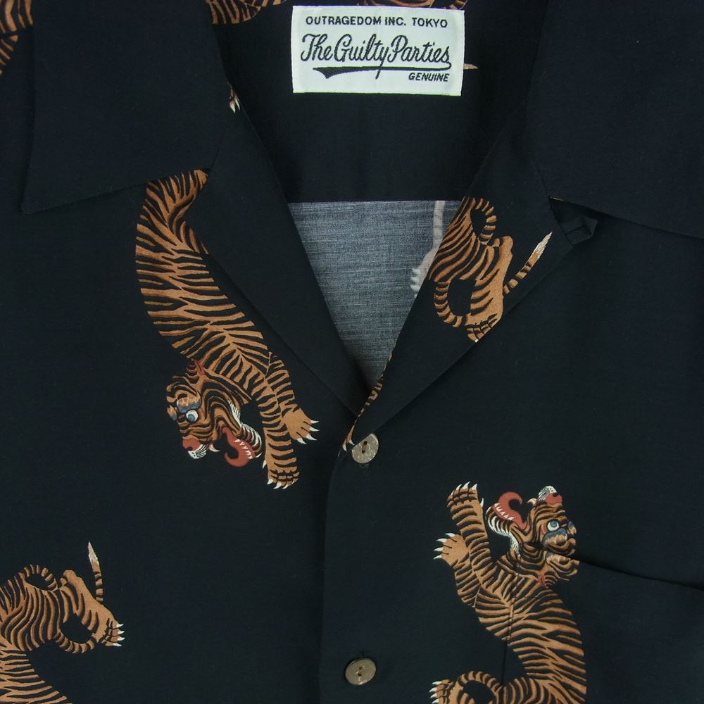 ワコマリア wacko maria 長袖レーヨンシャツL ブランド古着】WACKO MARIA / ワコマリア 21FW-WMS-OC07 50'S