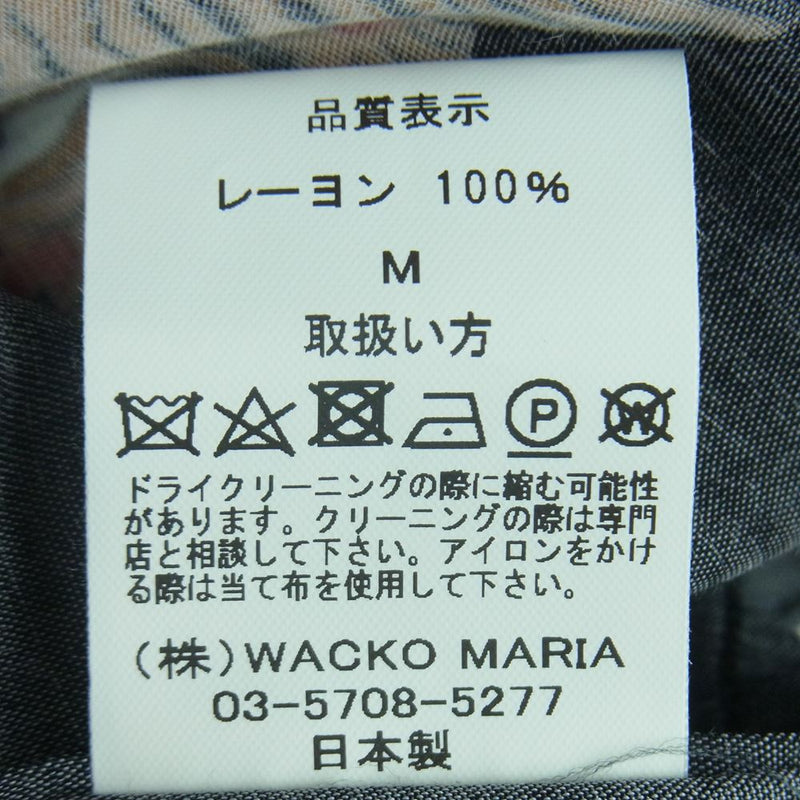 WACKO MARIA ワコマリア 20SS HAWAIIAN SHIRT L/S ハワイアン 長袖