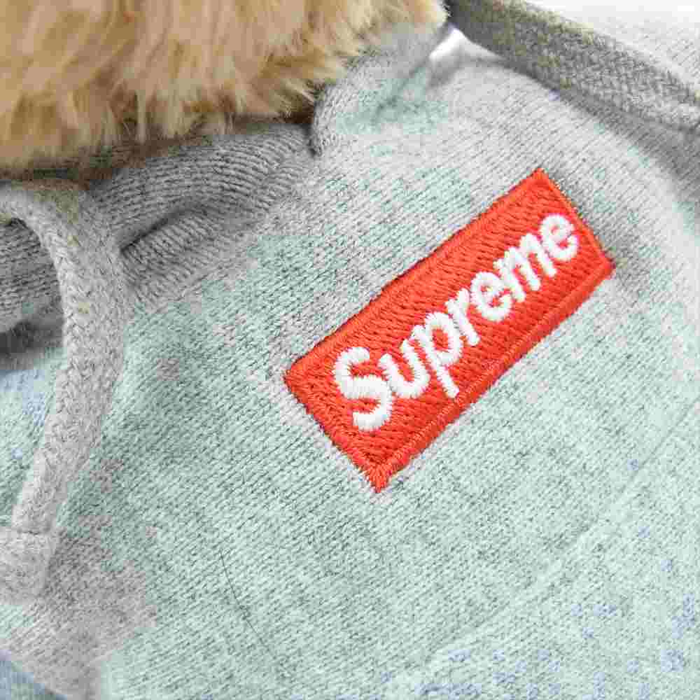 Supreme シュプリーム 18AW Steiff Bear シュタイフ テディベア ぬいぐるみ  ブラウン系 グレー系【新古品】【未使用】【中古】