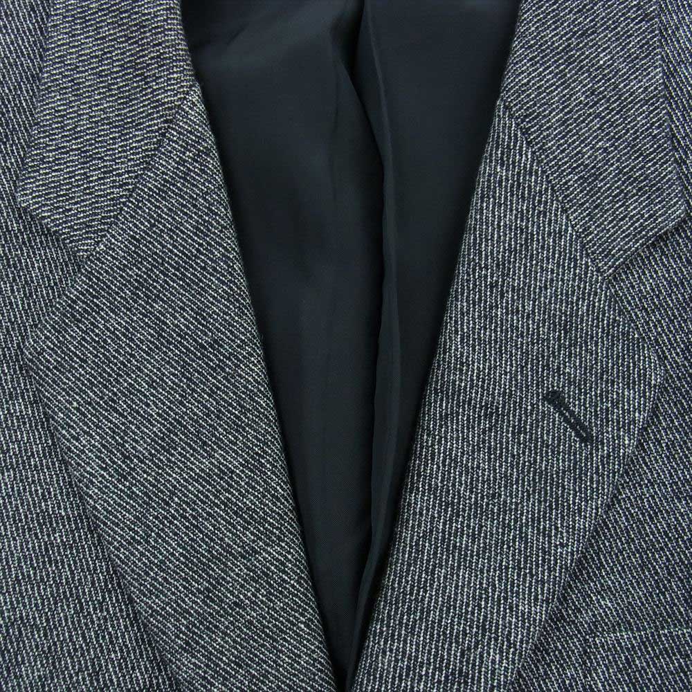 COMME des GARCONS HOMME コムデギャルソンオム AD1995 HJ-04015M HP-04013M ヴィンテージ アーカイブ  ウール ツィード 3ツ釦 総裏 セットアップ スーツ グレー系 M【中古】