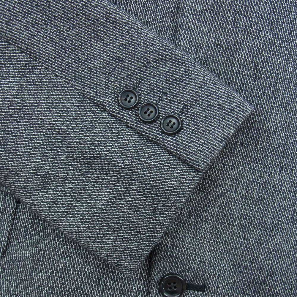 COMME des GARCONS HOMME コムデギャルソンオム AD1995 HJ-04015M HP-04013M ヴィンテージ アーカイブ  ウール ツィード 3ツ釦 総裏 セットアップ スーツ グレー系 M【中古】