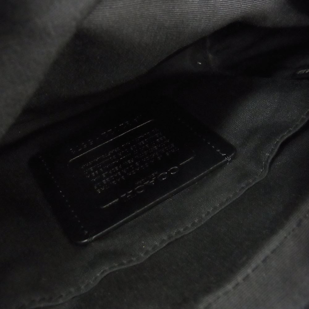 COACH コーチ G2022 5573 クロス ボディー シグネチャー ショルダー バッグ ななめ掛け  ブラウン系【中古】