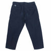 PORTER CLASSIC ポータークラシック MOLESKIN CROPPED PANTS モールスキン クロップド パンツ ブラック系 S【中古】