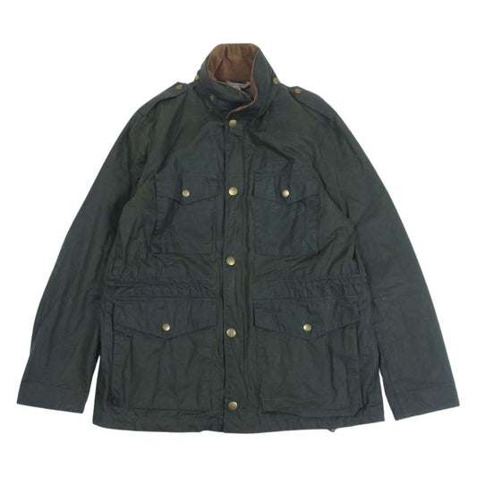 Barbour バブアー LIGHTWEIGHT Langdale Hooded Jacket オイルド コットン ジャケット モスグリーン系 S【中古】