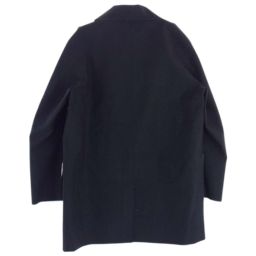 Paul Smith ポール・スミス Y40-02  MACKINTOSHY マッキントッシュ 英国製 ゴム引き ステンカラー コート ブラック系 M【中古】