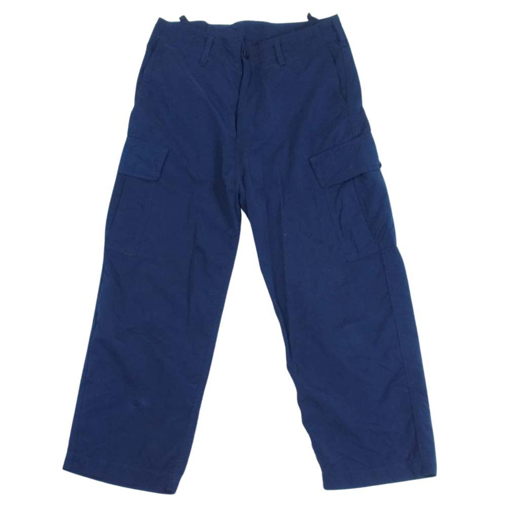 PORTER CLASSIC ポータークラシック WEATHER CARGO PANTS NAVY ウェザー カーゴ パンツ ネイビー系 S【中古】