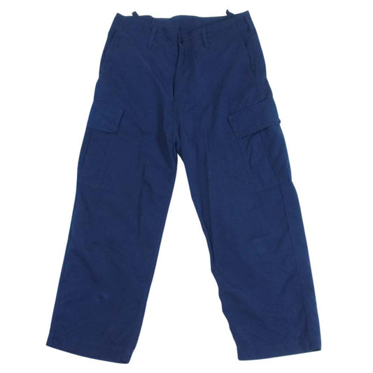 PORTER CLASSIC ポータークラシック WEATHER CARGO PANTS NAVY ウェザー カーゴ パンツ ネイビー系 S【中古】