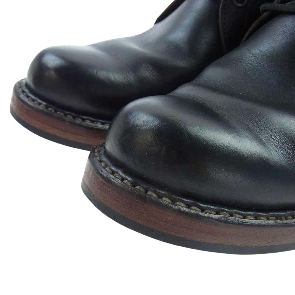 WHITE'S BOOTS ホワイツブーツ 4Q CHUKKA Max Schaaf マックス シャーフ コラボ チャッカ ブーツ クロム エクセル レザー ブラック系 7/2/25.5cm【中古】