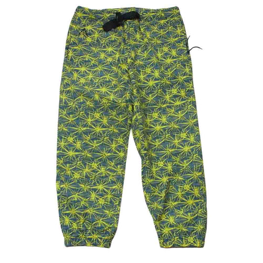 NIKE ナイキ CK3155-719 ACG AOP Trail Pant トレイル パンツ ベトナム製 イエロー系 グリーン系 M【中古】