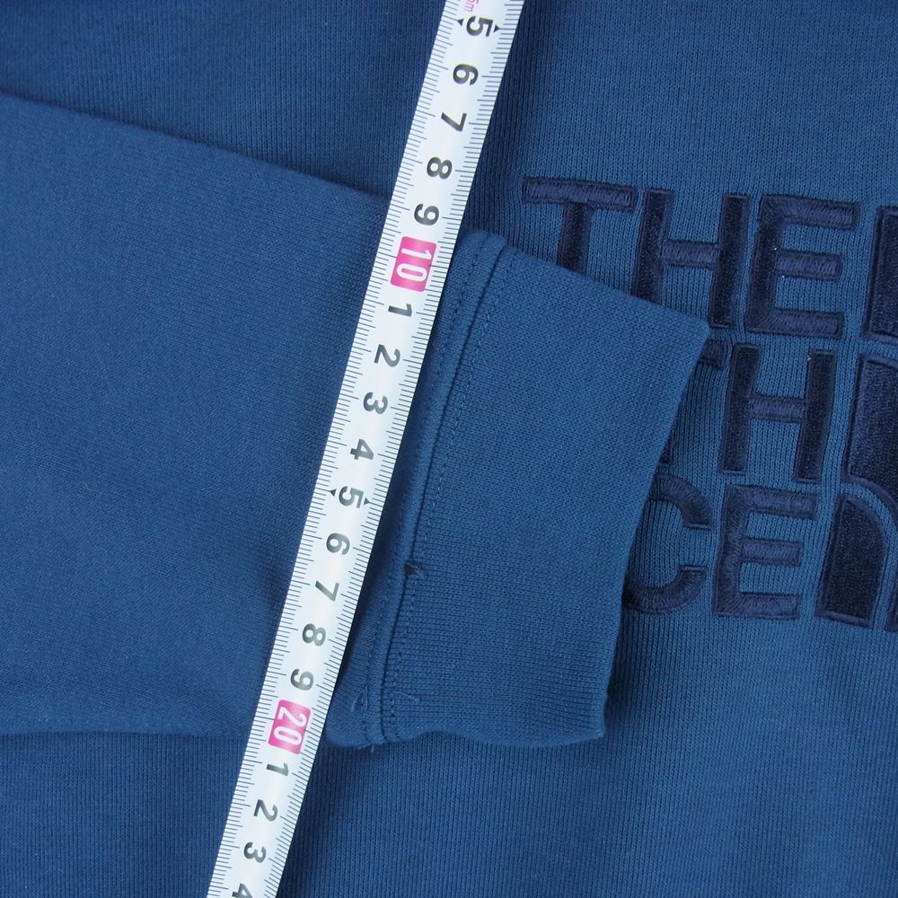 THE NORTH FACE ノースフェイス NTW11953 Heather Sweat Crew レディス ヘザー スウェット クルー ネイビー系 XL【中古】