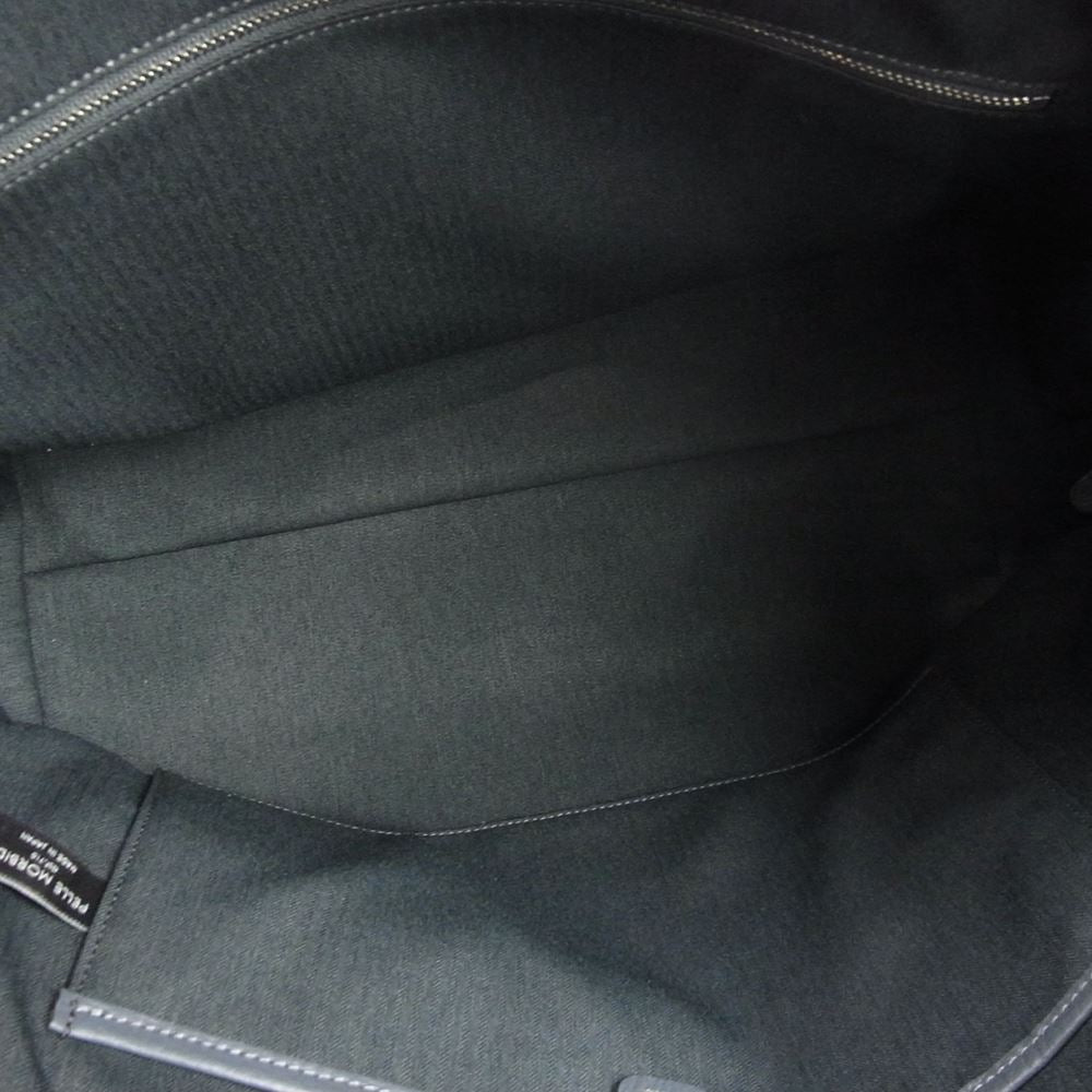 PELLE MORBIDA ペッレモルビダ PMO-ST005 Colore コローレ クラッチバッグ付き レザー 2WAY トート バッグ グレー系【中古】