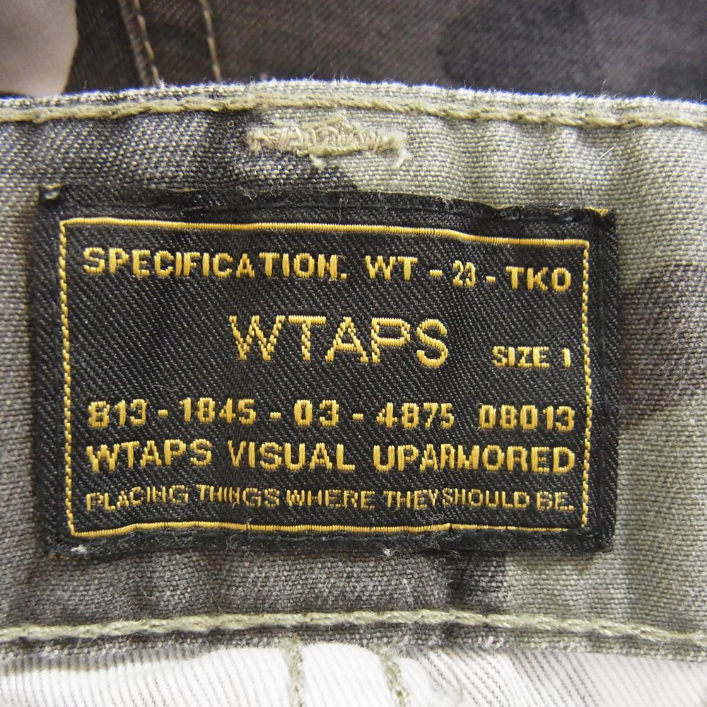 WTAPS ダブルタップス 16Ss 161GWDT-PTM07 CARGO SHORTS 02 カーゴ ショーツ カーキ系 1【中古】
