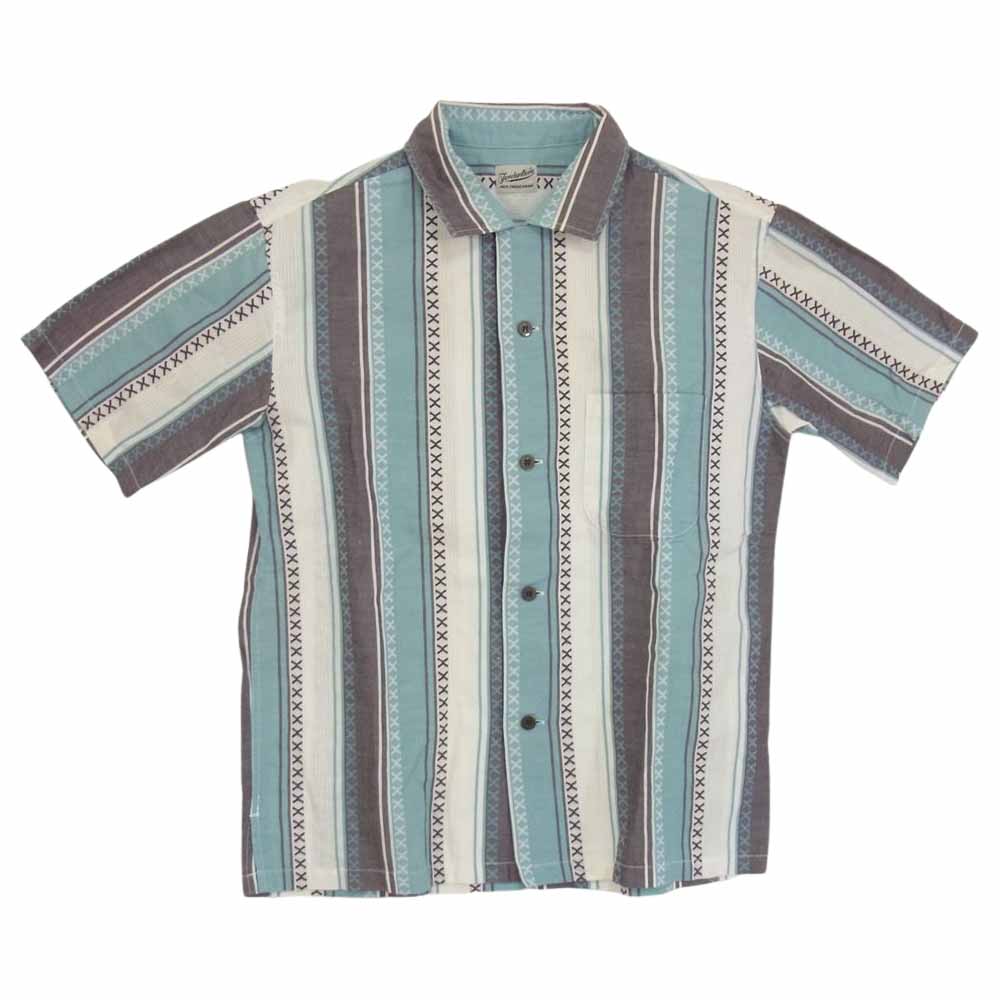 TENDERLOIN テンダーロイン 16SS T-A.C SHT S/S 半袖シャツ ライトブルー系 XS【中古】