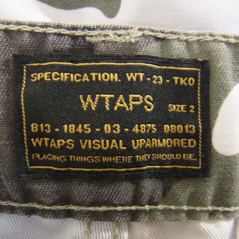 WTAPS ダブルタップス 16SS 161GWDT-PTM06 CARGO TROUSERS カーゴ トラウザーズ パンツ カーキ系 2【中古】