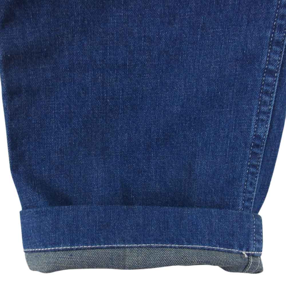 TENDERLOIN テンダーロイン DENIM TROUSERS シンチバック デニム トラウザーズ パンツ インディゴブルー系 XS【中古】