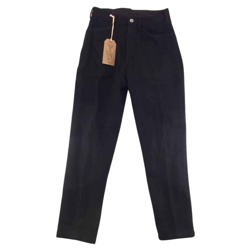 TENDERLOIN テンダーロイン 212AW MELTON TROUSERS PNT BLACK ブラック系 XS【美品】【中古】