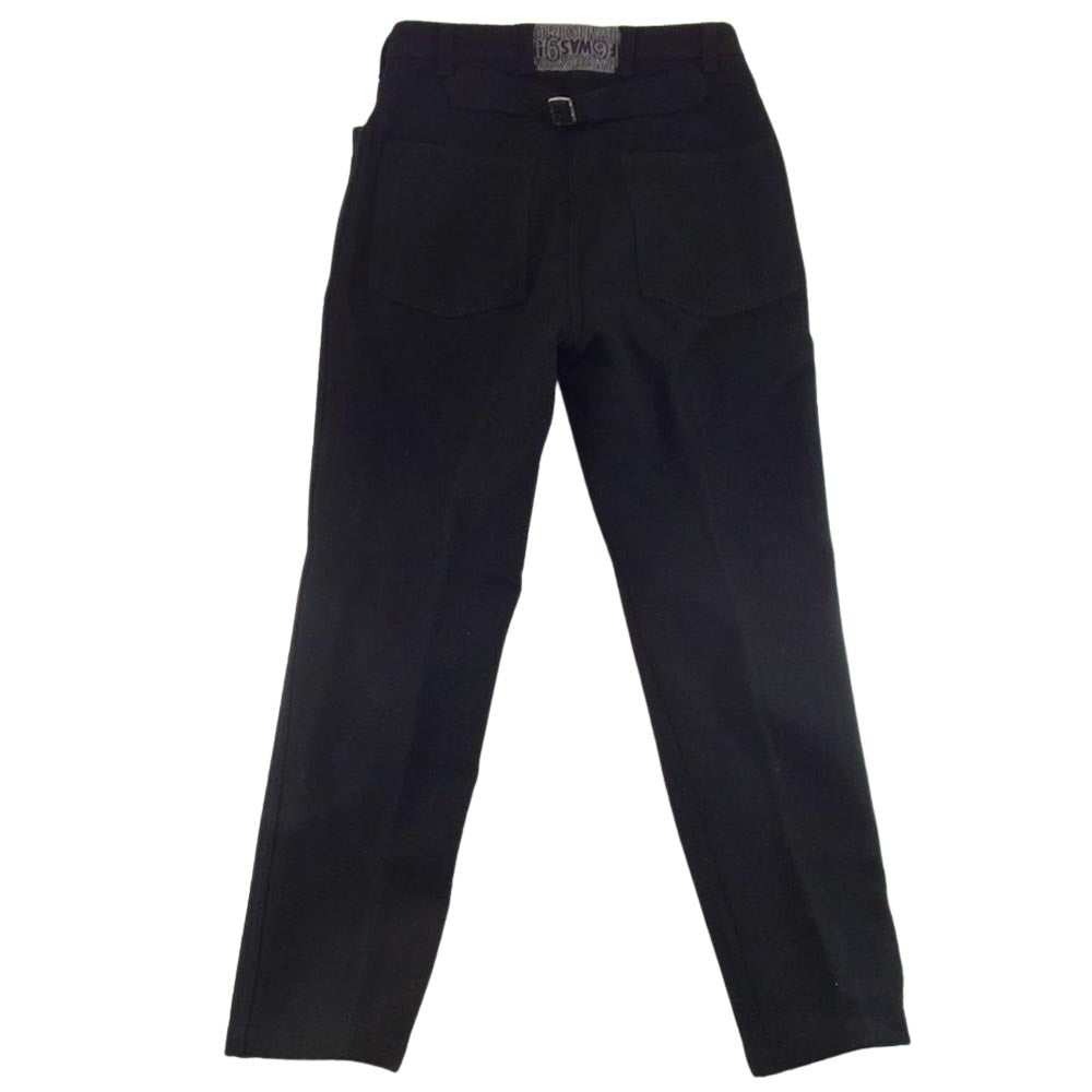 TENDERLOIN テンダーロイン 212AW MELTON TROUSERS PNT BLACK ブラック系 XS【美品】【中古】