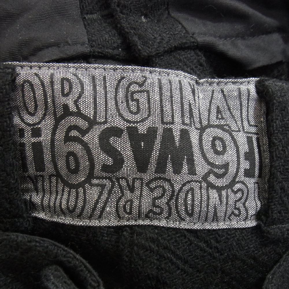 TENDERLOIN テンダーロイン 212AW MELTON TROUSERS PNT BLACK ブラック系 XS【美品】【中古】