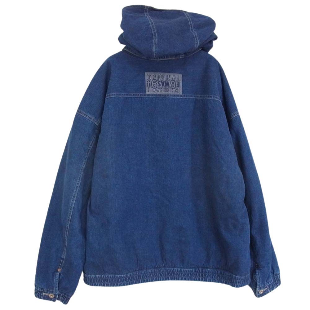 TENDERLOIN テンダーロイン 21AW DENIM BLANKET HOODED デニム ブランケット フーデッド ジャケット インディゴブルー系 S【中古】