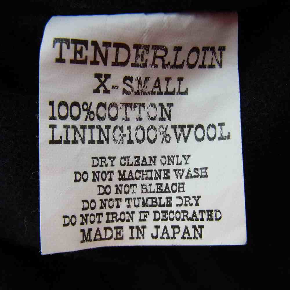 TENDERLOIN テンダーロイン T-DECK JKT タンカース ジャケット ネイビー系 XS【中古】