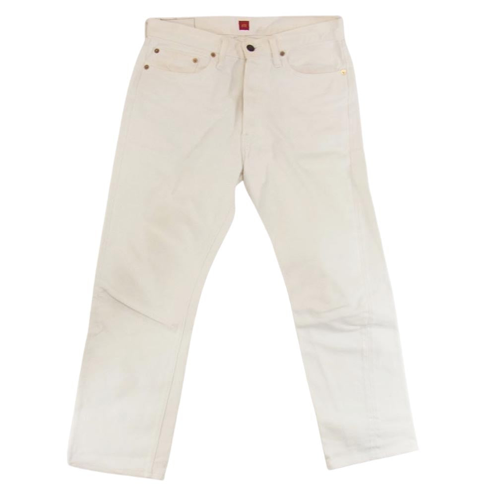 RESOLUTE リゾルト A710  ホワイト デニム パンツ ジーパン  ホワイト系 32【中古】