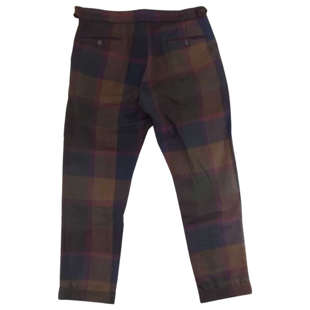 Engineered Garments エンジニアードガーメンツ B1P Pant Wool Twill Plaid チェック ウール パンツ マルチカラー系 32【中古】