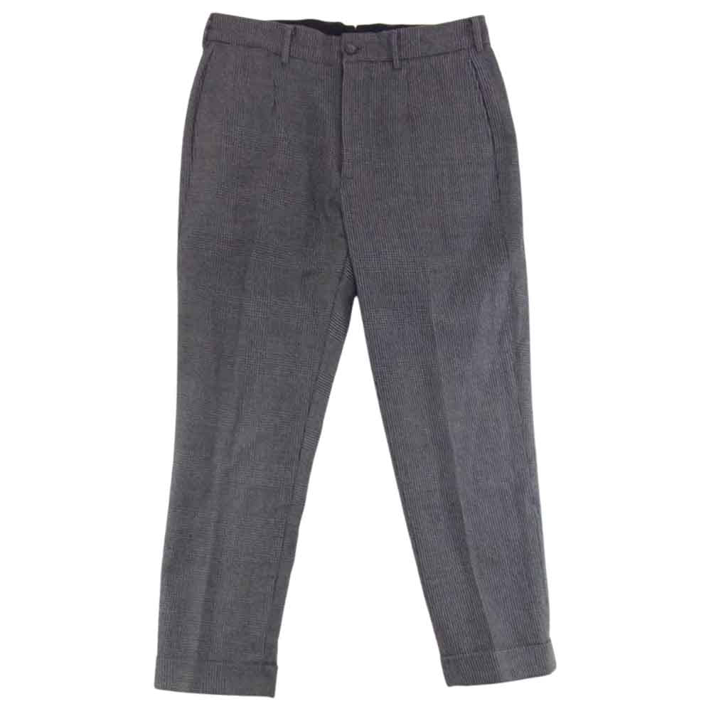 Engineered Garments エンジニアードガーメンツ 19AW Andover Pant Glen Plaid Houndstooth 千鳥格子 ウール パンツ グレー系 32【中古】