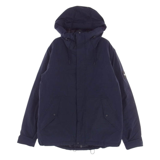 AIGLE エーグル zbh107j 透湿防水 ソルティ ダウン パーカ ジャケット ネイビー系 M【中古】