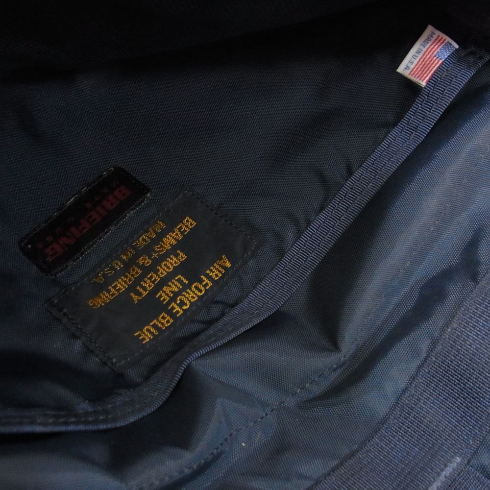 BRIEFING ブリーフィング BEAMS PLUS FLEET MESSENGER ショルダー メッセンジャー バック バリスティック ナイロン ネイビー系【中古】