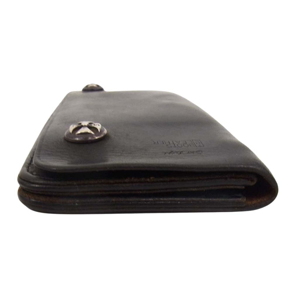 ストップライト stop light ウォレット　長財布　STOPLIGHT STOPLIGHT ストップライト BOOTS LEATHER アイアンクロスボタン レザー