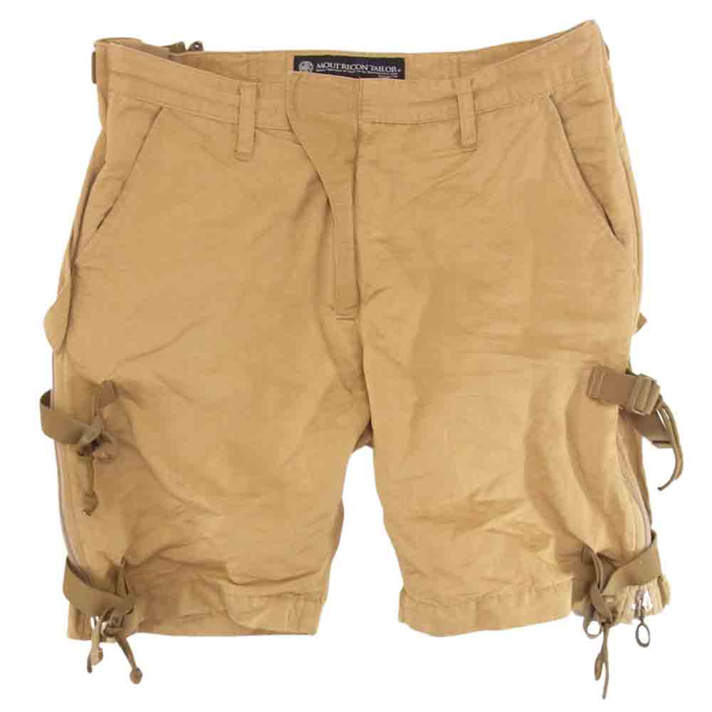 マウトリーコンテーラー × WILD THINGS ワイルドシングス ハーフ ショート パンツ ブラウン系 48【中古】