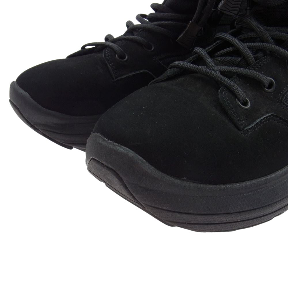 マウトリーコンテーラー × suvsole サヴソル TAC Boots タクティカル ブーツ ハイカット スニーカー ブラック系【中古】