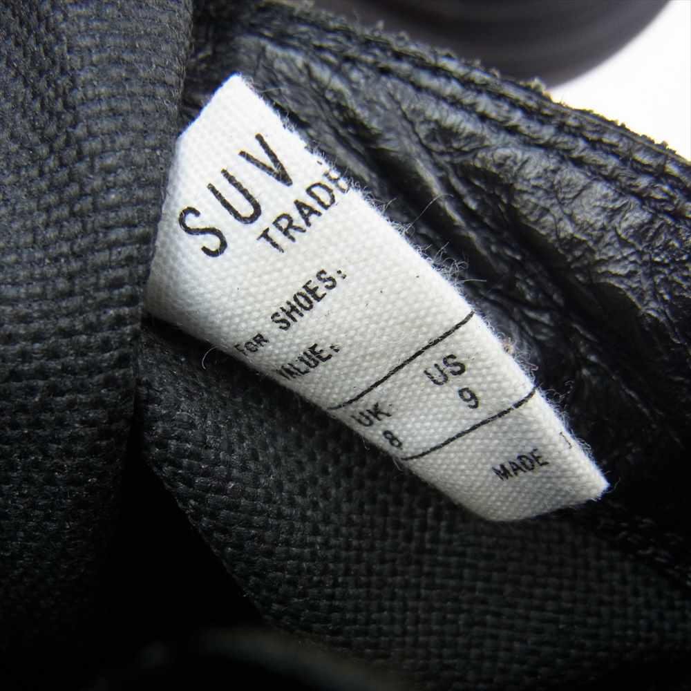 マウトリーコンテーラー × suvsole サヴソル TAC Boots タクティカル ブーツ ハイカット スニーカー ブラック系【中古】