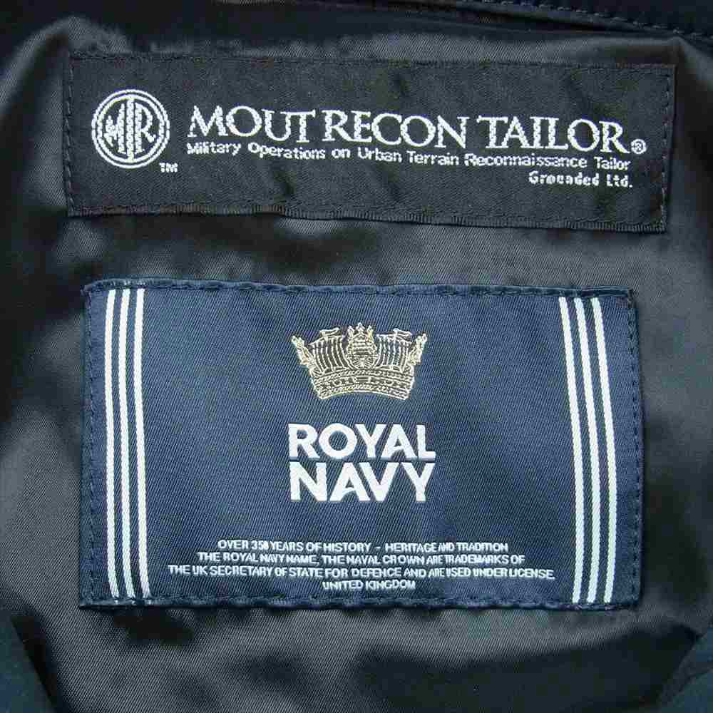 マウトリーコンテーラー × ROYAL NAVY ロイヤル ネイビー SMOG PARKER スモッグ パーカー ネイビー系 46【中古】