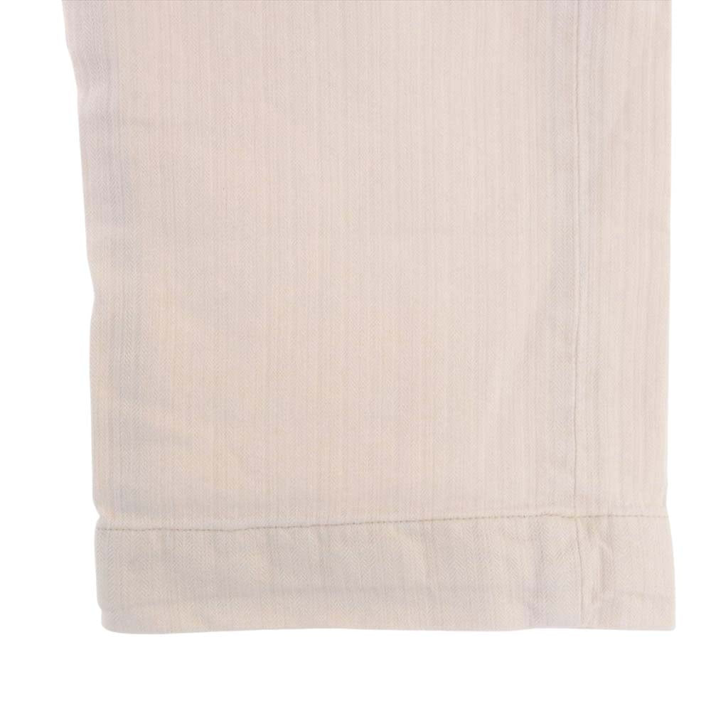 RRL ダブルアールエル シンチバック パンツ ホワイト系 33x32【中古】