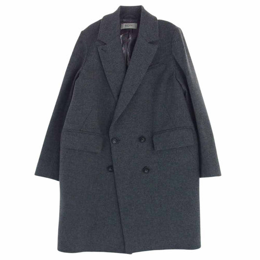 Paul Smith ポール・スミス MOON社製 ウール ダブルブレスト チェスターコート グレー系 38【中古】