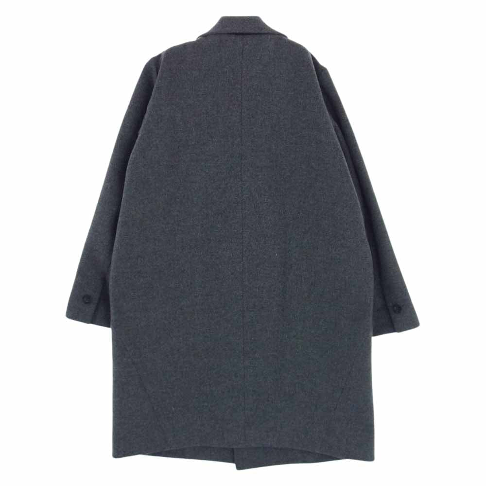 Paul Smith ポール・スミス MOON社製 ウール ダブルブレスト チェスターコート グレー系 38【中古】