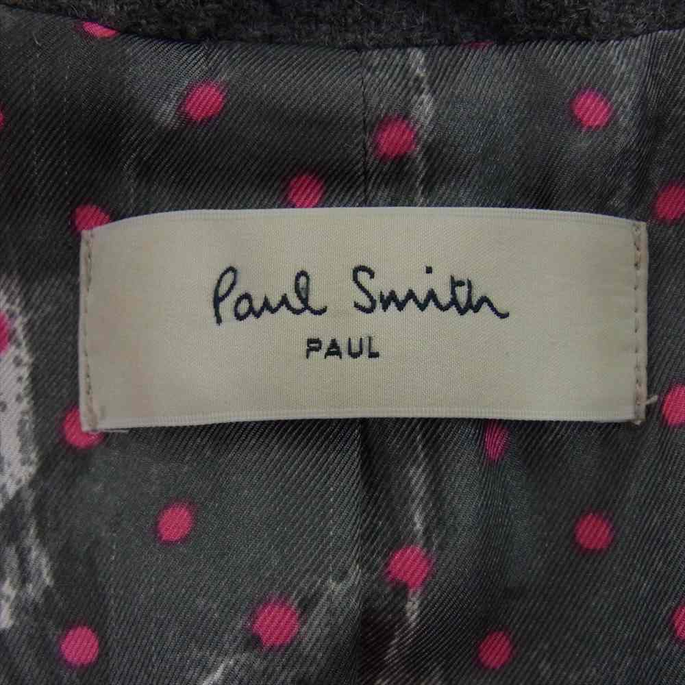 Paul Smith ポール・スミス MOON社製 ウール ダブルブレスト チェスターコート グレー系 38【中古】