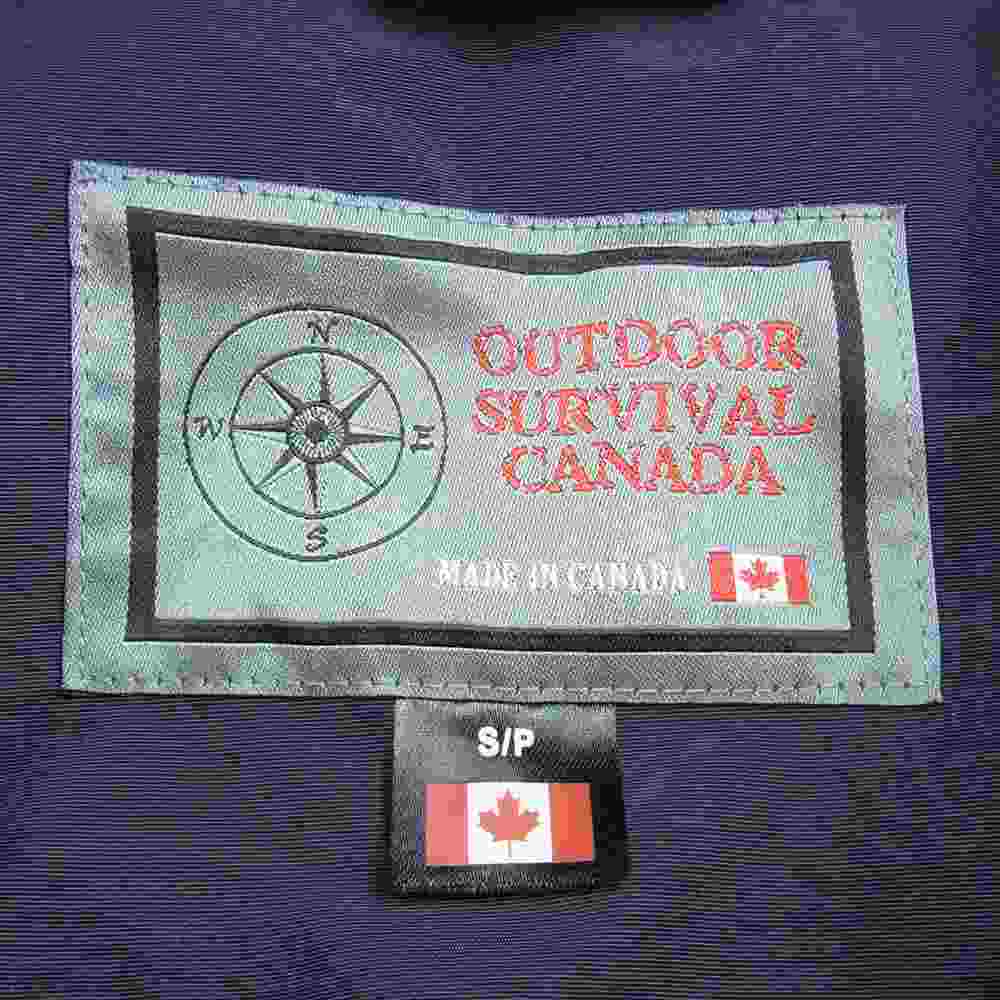 アウトドア サバイバル カナダ KANTI カンティ ダウン コート ジャケット ブラック系 S【新古品】【未使用】【中古】