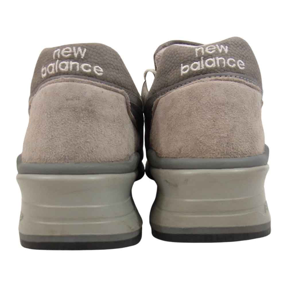 NEW BALANCE ニューバランス M997GY 米国製 オリジナルカラー 復刻 スニーカー グレー系 27.5cm【中古】