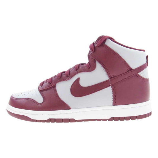 NIKE ナイキ DD1399-600 DUNK HI RETRO ダンク HIGH レトロ スニーカー ワインレッド系 29cm【新古品】【未使用】【中古】
