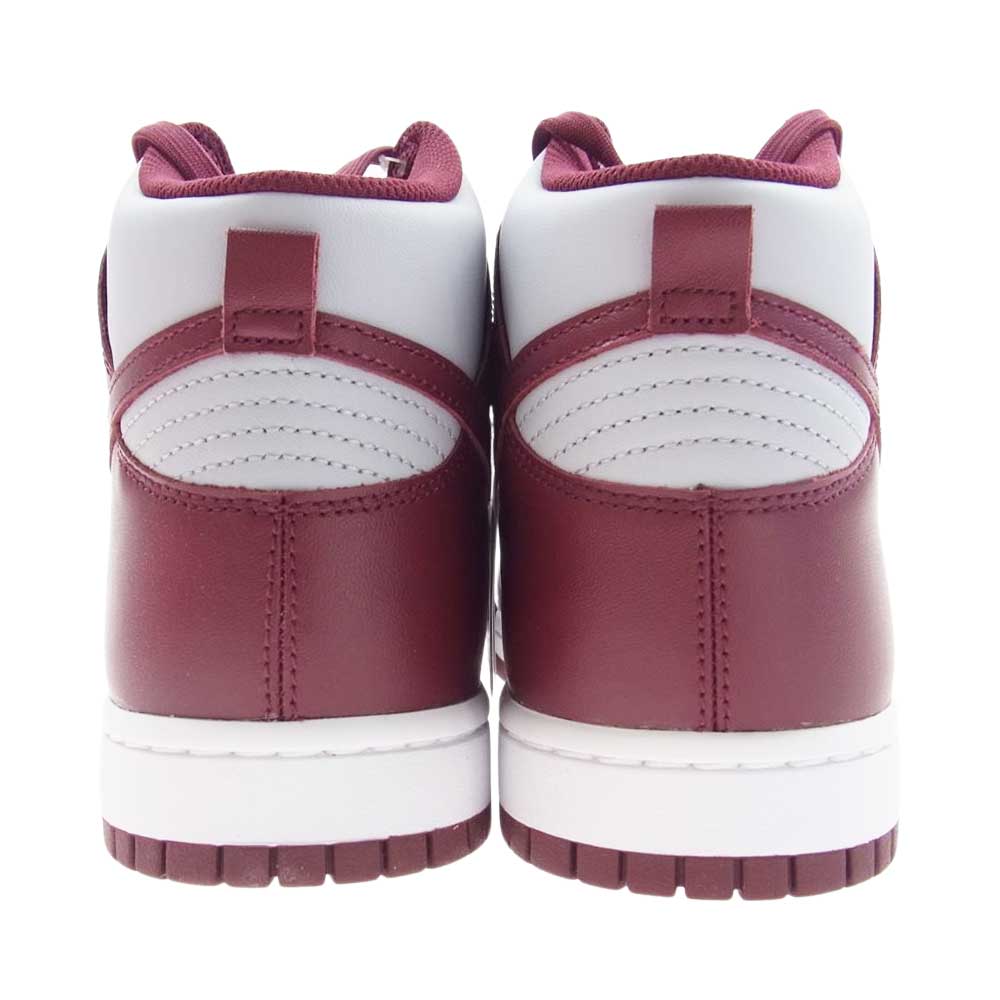 NIKE ナイキ DD1399-600 DUNK HI RETRO ダンク HIGH レトロ スニーカー ワインレッド系 29cm【新古品】【未使用】【中古】