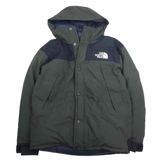 THE NORTH FACE ノースフェイス ND91737 MOUNTAIN DOWN JACKT マウンテンダウンジャケット カーキ系 L【中古】