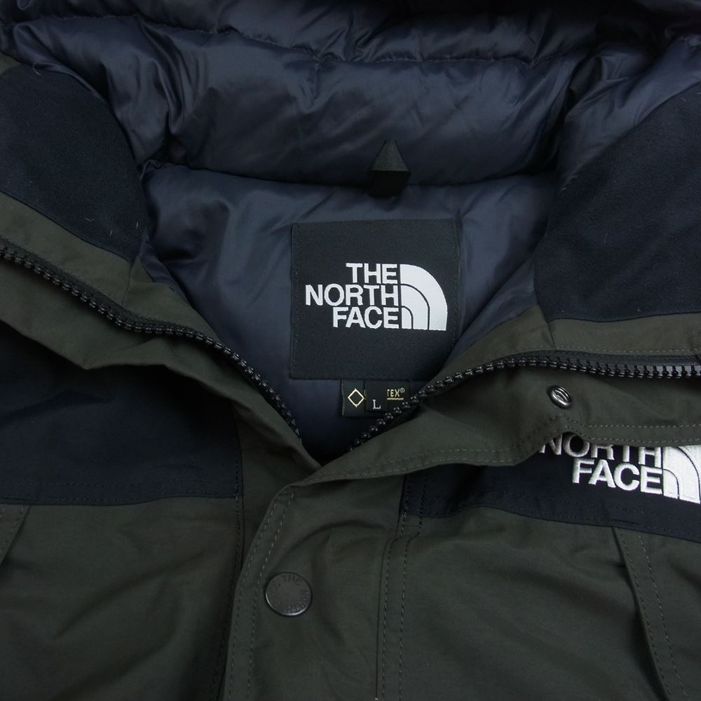 THE NORTH FACE ノースフェイス ND91737 MOUNTAIN DOWN JACKT マウンテンダウンジャケット カーキ系 L【中古】