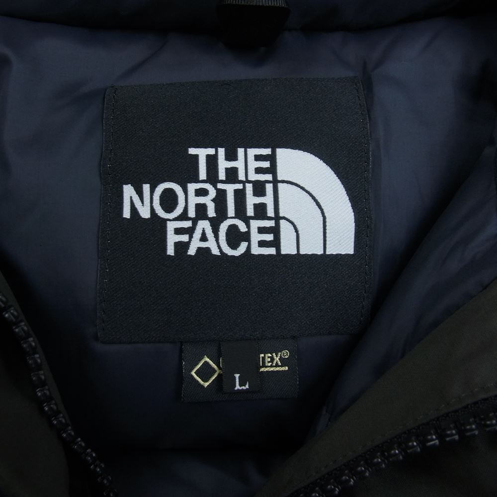THE NORTH FACE ノースフェイス ND91737 MOUNTAIN DOWN JACKT マウンテンダウンジャケット カーキ系 L【中古】
